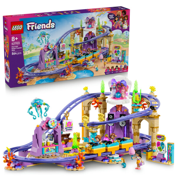 LEGO LEGO® Friends 42703 Jízda na horské dráze s mořskými pannami