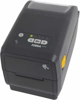 ZEBRA ZD411 TT 300dpi BT šedá / TT / Tiskárna samolepicích štítků / 300dpi / USB BT (ZD4A023-T0EM00EZ)