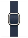 Apple Watch Modern Buckle 42 mm Deep Blue Large / Řemínek s moderní přezkou / 160–180 mm / FineWoven (MXW23ZM/A)