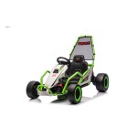 Mamido Elektrická driftovací motokára TORNADO 2x150W 24V zelená