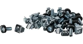 Alantec Montážní sada M6 / Montážní sada pro rack / šroub, klecová matice, podložka (M6)
