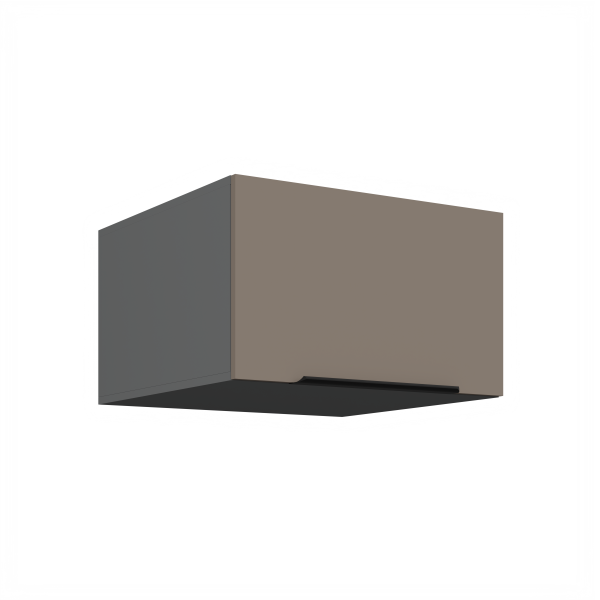 Horní skříňka Aria ANT 60 NAGU-36 1F Barva korpusu: Antracit, Barva dvířek: TA - Sandgrau AFM