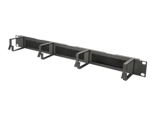 Digitus 19" kabelový organizér s kartáčovými průchodkami / Panel pro správu kabelů / 1U (DN-97663)
