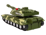 Mamido Vojenský tank s třecím pohonem a efekty