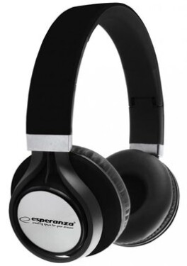 Esperanza EH159K Freestyle černá / stereo sluchátka / 3.5 mm jack / skládací / ovládání hlasitosti / 2 m (EH159K)
