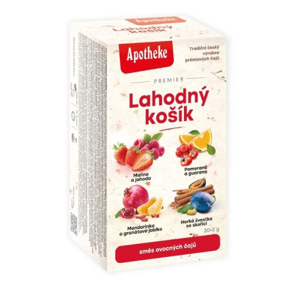 Apotheke Lahodný košík čaj 4v1 20x2g