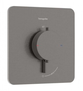 HANSGROHE - Ecostat Comfort Q Termostatická baterie pod omítku, kartáčovaný černý chrom 33712340