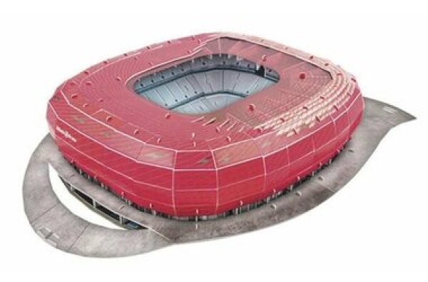 Nanostad: 3D Puzzle Stadion Allianz Arena Bayern Munchen