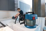 BOSCH GAS 18V-10 L / Cyklónový vysavač / 18V / 10 L / Mokré a suché vysávání / bez aku (06019C6302)