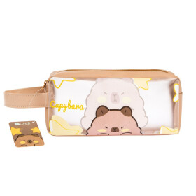 Pouzdro transparentní KAPYBARA 20 x 9,5 x 5 cm