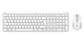 Logitech Signature Slim Combo MK950 off-white / Bezdrátová sada klávesnice a myši / DE rozložení (920-012484)