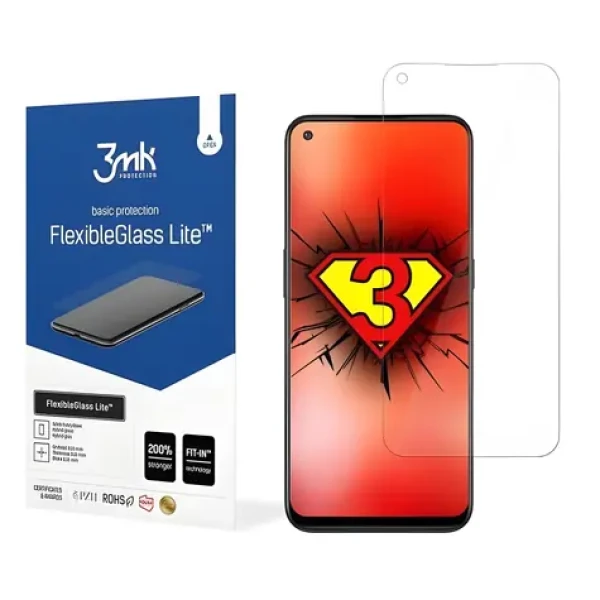 3mk FlexibleGlass OnePlus Nord N10 5G / Hybridní sklo / antibakteriální / tvrdost 7H
