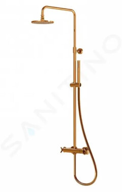 STEINBERG - 250 Sprchový set s termostatem, průměr 200 mm, růžové zlato 250 2721 RG