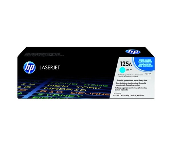 HP 125A Cyan LJ Toner Cart, CB541A (1,400 pages) EDF_691586