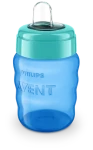 Philips Avent SCF553/05 modrá / Dětský hrnek s náustkem / 260 ml / 9m+ (SCF553/05)