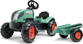 Traktor šlapací farmářský tmavě zelený Vintage - Alltoys Falk