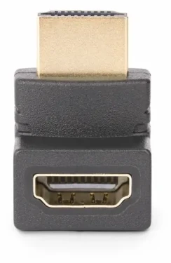 StarTech Adaptér HDMI úhlový 90° M/F černá / Adaptér / HDMI 2.0 / 4K 60Hz (HDMI2HDMIMFDN)