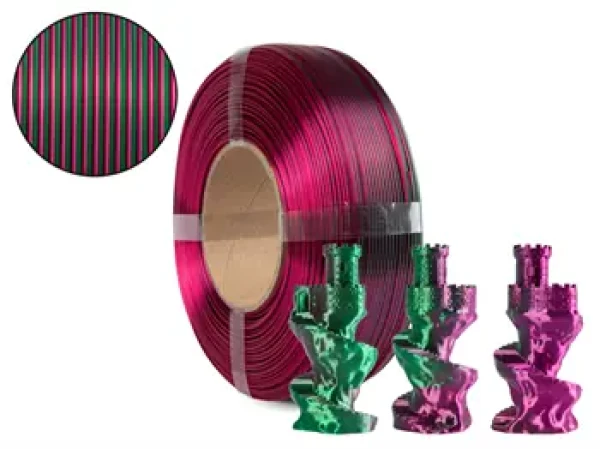Spectrum PLA Magic Silk Raspberry Blush / Tisková struna / Refill bez cívky / 1,75 mm / 1 kg (81422)