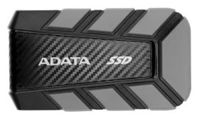 ADATA SD820 1TB šedá / SSD / Externí / čtení: 2000 MB/s / zápis: 2000 MB/s / USB 3.2 Gen 2x2 / IP68 (SD820-1000G-CGY)
