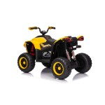 Mamido Dětská elektrická čtyřkolka Fast Wheel 4x4 žlutá