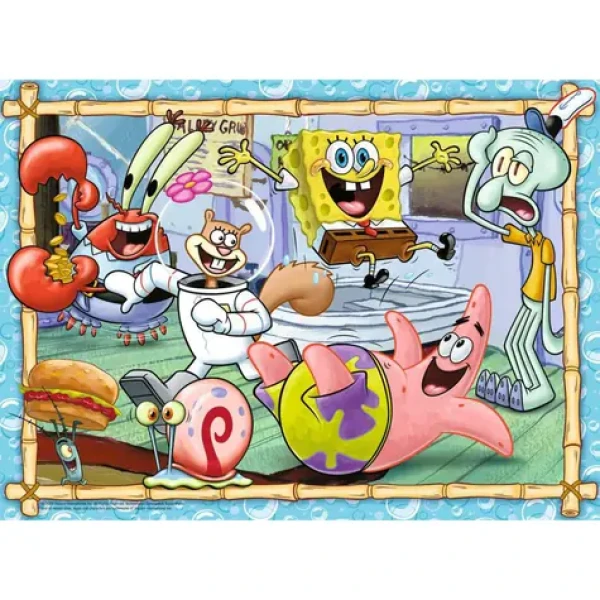 Ravensburger Dětské puzzle Nová dobrodružství v Bikini Bottom