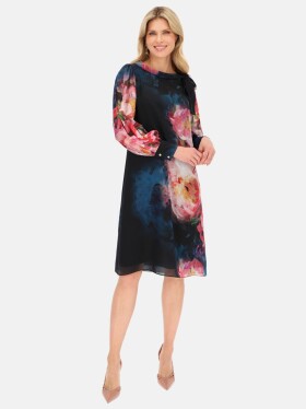 Potis Verso Woman's Dress Scarlett Navy Blue