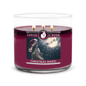 Goose Creek - Vánoční kouzlo Aromatická svíčka ve skle 411 g