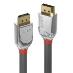 Lindy Cromo Line šedá / Kabel DisplayPort / DisplayPort - DisplayPort / 2 m / 8K 60 Hz / DP 1.4 (36302)