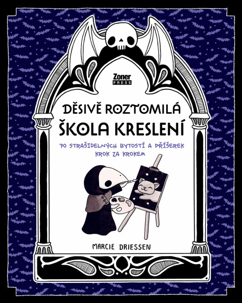 Děsivě roztomilá škola kreslení - Marcie Driessen