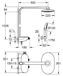 GROHE - Rainshower SmartControl Sprchový set Mono 360 s termostatem, chrom 26361000