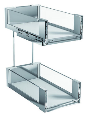 Vibo Výsuvný dvojkoš Essence 400 šedá (306264)