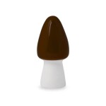 Storefactory Podzimní dekorace Houba Bohult Brown 6 cm, hnědá barva, keramika