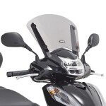 D1100St plexi čiré nízké Honda SH 300i (15-20), vxš270x490 mm
