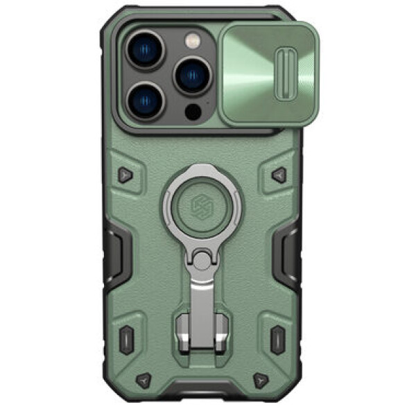 Pouzdro Nillkin CamShield Armor Apple iPhone 14 Pro Dark Green
