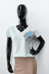 GIRONA BLOUSE BRIGHT PISTACE 38