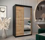 Šatní skříň Abi Y2 Barva korpusu: Bílá, Rozměry: 120 cm, Dveře: Dub artisan