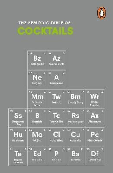 Periodic Table of COCKTAILS - Emma Stokes