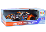 Mamido RC auto na dálkové ovládání 1:18 s gumovými koly Drift oranžové