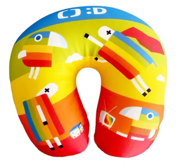 Mac Toys dětský záhlavník Déčko červená / od 3 let (M550632)