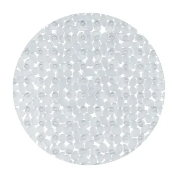 Spirella RIVERSTONE protiskluzová kulatá podložka do sprchy průhledná / PVC / 57 cm (7610583096814)