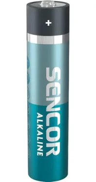 Sencor Alkalická baterie AAA 6 ks / Baterie / alkalická / jednorázová / 1,5V (SBA LR03 4+2BP AAA A)