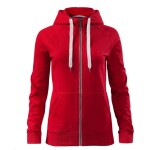 Mikina Voyage 451 dámská s dlouhým zipem a kapucí