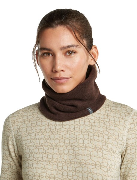 Unisex merino nákrčník ICEBREAKER Unisex Merino 800 RF Class Pile Chute, Bittersweet