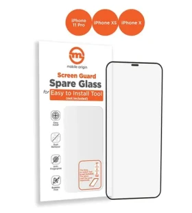 Mobile Origin Orange Screen Guard Spare Glass pro Apple iPhone 11 Pro/XS/X / náhradní sklo pro instalační sadu (SGA-SP-i11Pro)