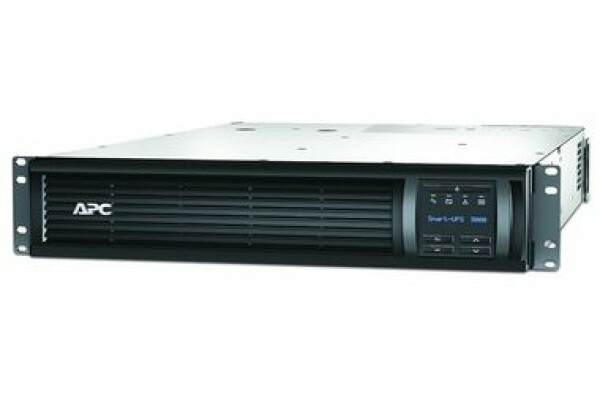 APC Smart-UPS 3000VA (2700W) LCD RM / 3000VA / 2700W / LCD / 230V / Line interaktivní / síťová karta AP9631 / 2U (SMT3000RMI2UNC)