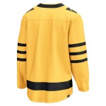 Fanatics Pánský dres Pittsburgh Penguins NHL Breakaway Alternate - Žlutá Velikost: 3XL