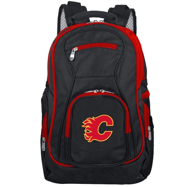 Batoh Calgary Flames NHL Trim Color Laptop Backpack