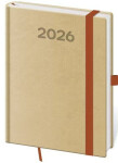 Diář 2026 týdenní B6 Print Pop - cappuccino