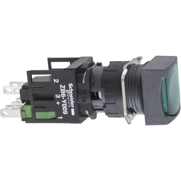 Schneider Electric XB6CW3B1B, XB6CW3B1B světelné tlačítko , 16 mm, 250 V, 3 A, 1 ks