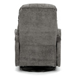 Polohovací křeslo, šedá, látka, TV-H9327 GREY2